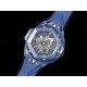 [홍콩명품시계.HUBLOT] 휴블럿 빅뱅 상블러우 II 블루 세라믹 베젤 크로노 스켈레톤 다이얼, 남자명품시계,워치,손목시계,명품직구