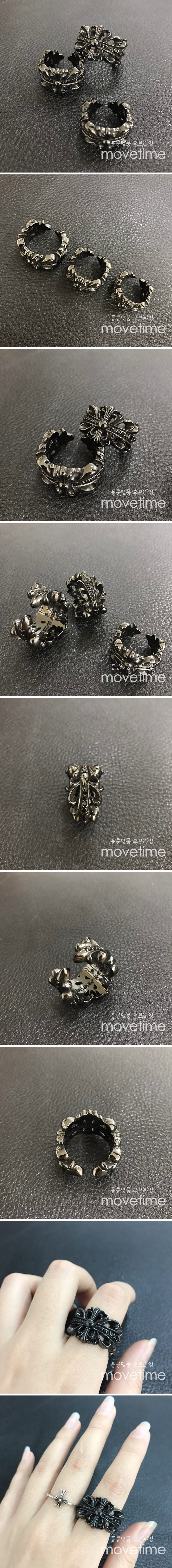 [가격문의][홍콩명품.Chrome Hearts] 크롬하츠 25SS 로고 925실버 링 반지, ET2821, CR1, 홍콩명품의류,구매대행,온라인명품