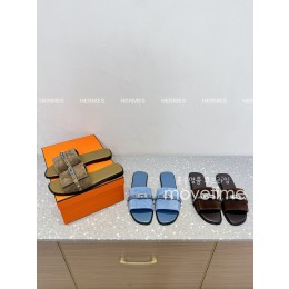 [홍콩명품.Hermes] 에르메스 25SS 로고 여성 레더 가죽 슬리퍼 (3컬러), SE5160, S4W, 명품스니커즈,운동화,구두,로퍼,하이탑,신발