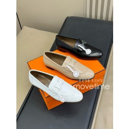 [홍콩명품.Hermes] 에르메스 25SS 로고 여성 레더 가죽 구두 로퍼 (3컬러), SE5165, GHS, 명품스니커즈,운동화,구두,로퍼,하이탑,신발