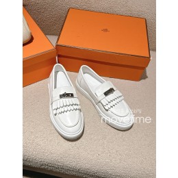 [홍콩명품.Hermes] 에르메스 25SS 로고 여성 레더 가죽 로퍼 (2컬러), SE5174, GHS, 명품스니커즈,운동화,구두,로퍼,하이탑,신발