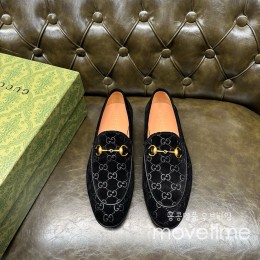 [홍콩명품.Gucci] 구찌 25SS 로고 레더 가죽 정장 구두 (블랙), SE5258, GHS, 명품스니커즈,운동화,구두,로퍼,하이탑,신발
