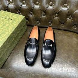 [홍콩명품.Gucci] 구찌 25SS 로고 레더 가죽 정장 구두 (블랙), SE5264, GHS, 명품스니커즈,운동화,구두,로퍼,하이탑,신발