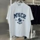 [명품레플리카.MONCLER] 몽클레어 25SS 로고 그래픽 자수 반팔 티셔츠 (2컬러), BM21160, G5, 홍콩명품의류,구매대행,온라인명품
