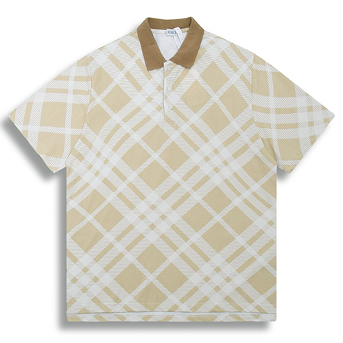 [홍콩명품.Burberry] 버버리 25SS 로고 체크패턴 카라 폴로 반팔 티셔츠 (2컬러), BM21308, JU, 명품레플리카,미러급,온라인쇼핑몰사이트