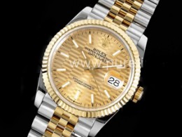 로렉스 데이저스트 36mm 옐로우골드 다이얼 | DateJust 36 SS_YG 126233 JDF 1_1 Best Edition New YG Dial on Jubilee Bracelet A2824_files