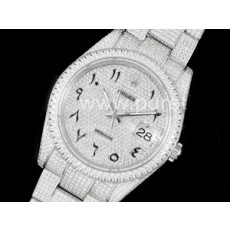 로렉스 데이저스트 41mm 풀 다이아몬드 다이얼 | Datejust 41 SS Full Diamonds JDF 1_1 Best Edition on Bracelet A2824_files