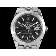 로렉스 데이저스트 41mm 블랙 다이얼 | DateJust 41 126330 904L SS VSF 1_1 Best Edition Black Dial on Jubilee Bracelet VS3235_files