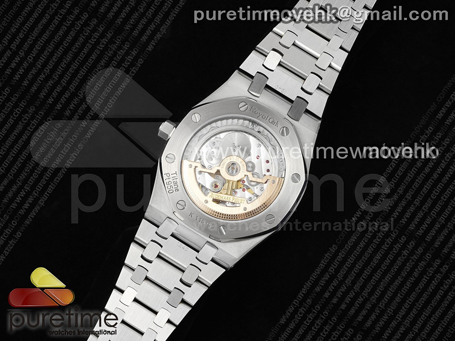 오데마피게 로얄오크 39mm 블루 다이얼 | Royal Oak 39mm 15202IP SS ZF 1:1 Best Edition Blue Textured Dial on SS Bracelet A2121 상세이미지 13