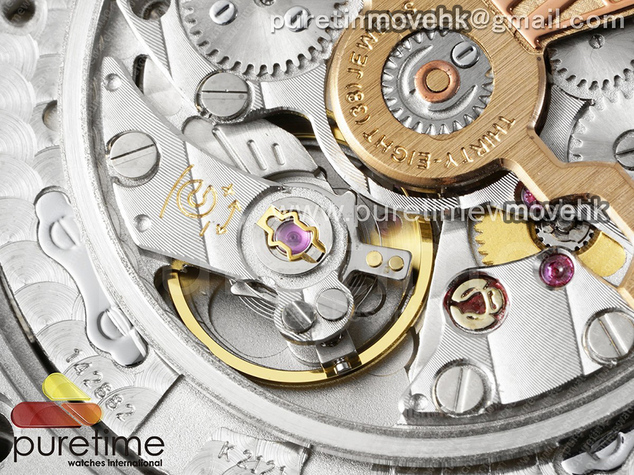 오데마피게 로얄오크 41mm 컴플리케이션 데이데이트 문페이즈 블루 다이얼 | Royal Oak 41mm Complicated 26574 SS APSF 1:1 Best Edition Blue Dial on SS Bracelet A5134 (CHS) 상세이미지 18