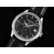 파텍필립 칼라트라바 블랙 다이얼 | Calatrava 5227 SS 3KF 1:1 Best Edition Black Dial on Black Leather Strap A324 Super Clone V2