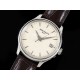 파텍필립 칼라트라바 5227 화이트 다이얼 | Calatrava 5227 SS 3KF 1:1 Best Edition White Dial on Brown Leather Strap A324 Super Clone V2