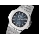 파텍필립 노틸러스 5711 블루 다이얼 | Nautilus 5711/1A 3KF 1:1 Best Edition Blue Textured Dial on SS Bracelet A324 Super Clone V2