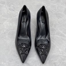 [VERSACE] 베르사체 펌프스 블랙 힐 슈즈 22SS WM343, ALW, 홍콩명품신발, 여자명품, 무브타임