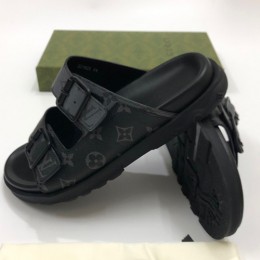 [Louis Vuitton] 루이비통 모노그램 남자 22ss 플랫 슬리퍼 SE428, PMD, 홍콩명품신발,남자,무브타임,구매대행