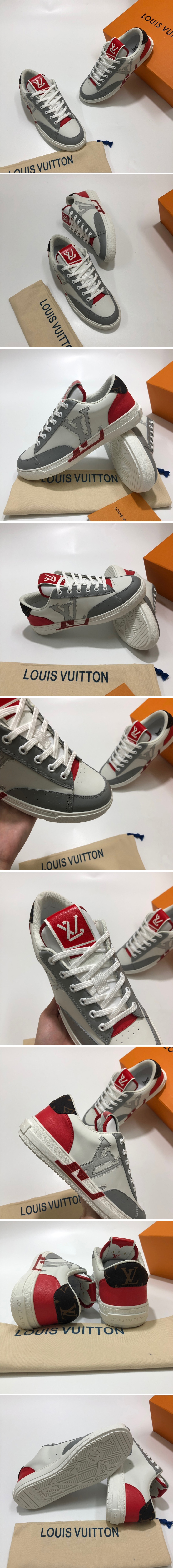 [Louis Vuitton] 루이비통 22ss 남자 모노그램 빅로고 프린트 스니커즈 운동화 슈즈 SE432, PMD, 홍콩명품신발,명품슈즈,뤼비,무브타임