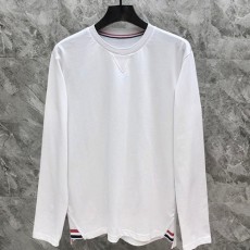 [THOM BROWNE] 톰브라운 22SS 남성 라운드넥 삼각 삼선바 긴팔티 MM464, TB1, 홍콩명품,무브타임사이트,2022신상,명품의류