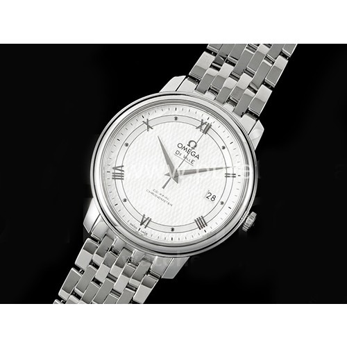 [OMEGA] 오메가 드빌 화이트 다이얼, 홍콩명품시계,남자시계,워치,손목시계.메탈시계,무브타임