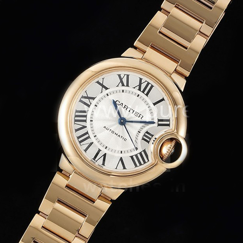 [CARTIER] 까르띠에 발롱블루 33mm 로즈골드 화이트 다이얼, 홍콩명품시계,워치,여자손목시계,명품시계,무브타임,해외직구