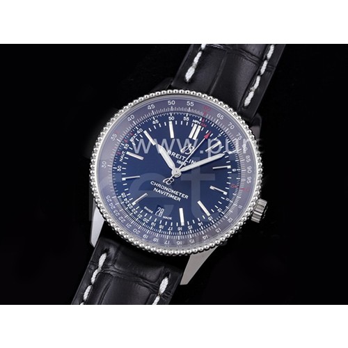 [BREITLING] 브라이틀링 네비타이머 오토매틱 41mm 그레이베젤 블랙 다이얼, 홍콩명품시계,남자워치,손목시계,메탈스트랩,