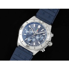 [BREITLING] 브라이틀링 크로노맷 B01 42mm 블루 다이얼, 홍콩명품시계,남자워치,손목시계,고무밴드,스트랩
