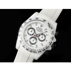 [홍콩명품시계.ROLEX] 로렉스 데이토나 화이트 세라믹 크로노그래프 화이트/블랙 다이얼, 롤렉스,명품레플리카,남자명품시계,워치,중년남자,SA,명품시계,고무밴드스트랩