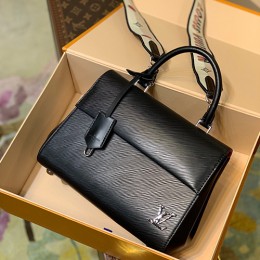 [홍콩명품,LOUIS VUITTON] 루이비통 클러니 BB 토트백 LV로고 M59134, 28CM, 블랙, BDA, 명품가방,뤼비똥,최신,22SS,여자가방,미러급,레플리카,무브타임,직구쇼핑몰