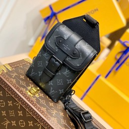 [홍콩명품,LOUIS VUITTON] 루이비통 모노그램 이클립스 남성용 크로스백 M45912, BDA, 홍콩명품가방,최신,22SS,남자가방,미러급,레플리카,무브타임,직구쇼핑몰