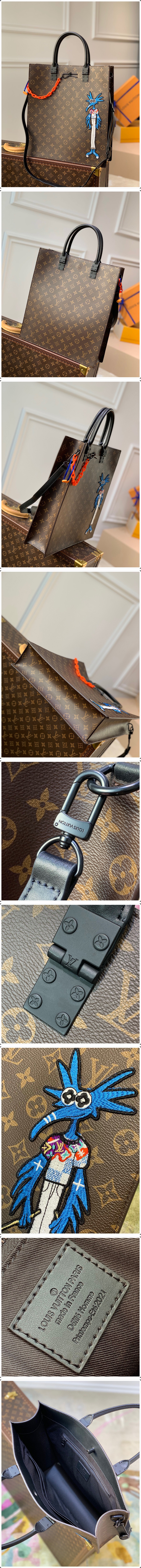 [홍콩명품,LOUIS VUITTON] 루이비통 모노그램 Sac Plat 연예인 가방 M45667, BDA, 홍콩명품가방,최신,22SS,남자가방,미러급,레플리카,무브타임,직구쇼핑몰