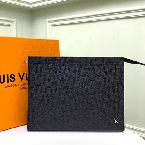 [홍콩명품,LOUIS VUITTON] 루이비통 포쉐뜨 보야지 LV로고 남성용 클러치 M30450, 27cm, JD, 홍콩명품가방,최신,22SS,남자가방,미러급,레플리카,무브타임,직구쇼핑몰