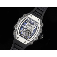 [홍콩명품시계.RICHARD MILLE] 리차드밀레 RM21-01 투어빌론 스켈레톤 다이얼, 블랙라버 스트랩,명품레플리카,무브타임, 남자명품시계,워치,손목시계