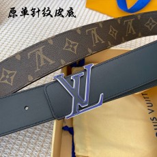 [홍콩명품,LOUIS VUITTON] 루이비통 모노그램 22SS 남성용 LV버클 양면 벨트 WM539, 4.0CM, X1, 무브타임,쇼핑몰,명품레플리카,인터넷쇼핑,남자