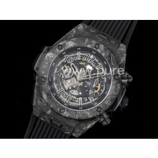 [홍콩명품시계,HUBLOT] 휴블럿 위블로 빅뱅 유니코 블랙 카본 스켈레톤 다이얼, 명품레플리카,무브타임,남자명품시계,워치,중년남자,SA,명품시계,고무밴드스트랩