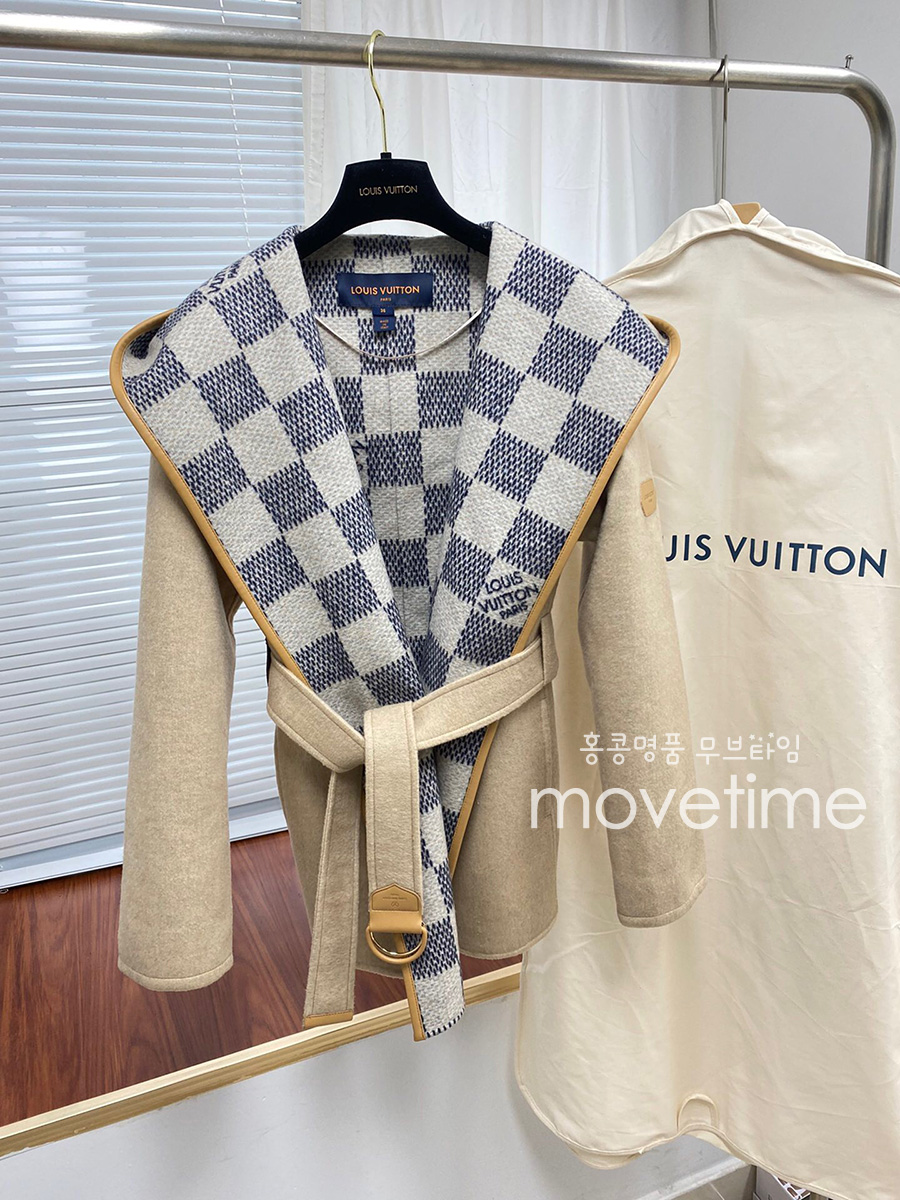 [홍콩명품,LOUIS VUITTON] 루이비통 다미에 22SS 여자 아이보리 숏코트 BM517, TOM, 명품레플리카,의류,무브타임사이트,인터넷명품쇼핑몰,여자명품