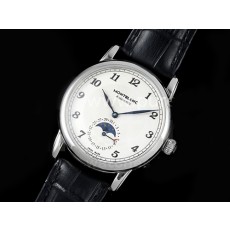 [명품시계.MONTBLANC] 몽블랑 스타레가시 문페이즈 화이트 다이얼, 명품레플리카,남자명품시계,워치,중년남자,SA,명품시계,나일론밴드