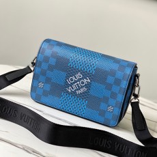 [홍콩명품,LOUIS VUITTON] 루이비통 다미에 남자 슈튜디오 메신저백, 블루, N50026, JD, 홍콩명품가방,최신,22SS,무브타임,명품쇼핑몰