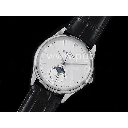 [홍콩명품시계.JAEGER-LECOULTRE] 예거르꿀뜨르 마스터 울트라 신 문페이즈 1368420 화이트 다이얼, 무브타임,남자명품시계,워치,중년남자,SA,명품시계