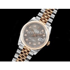 [홍콩명품시계.ROLEX] 로렉스 롤렉스 데이저스트 36mm 텐포인트 로즈골드 콤비 브라운 다이얼, 무브타임,남자명품시계,워치,중년남자,SA,명품시계,메탈시계