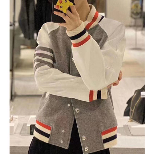 [홍콩명품.THOM BROWNE] 톰브라운 22SS 연예인코디 남자여자 사선완장 가을자켓 BM1345, TB1, 명품쇼핑몰,의류,무브타임사이트,인터넷쇼핑몰,남자명품,해외직구