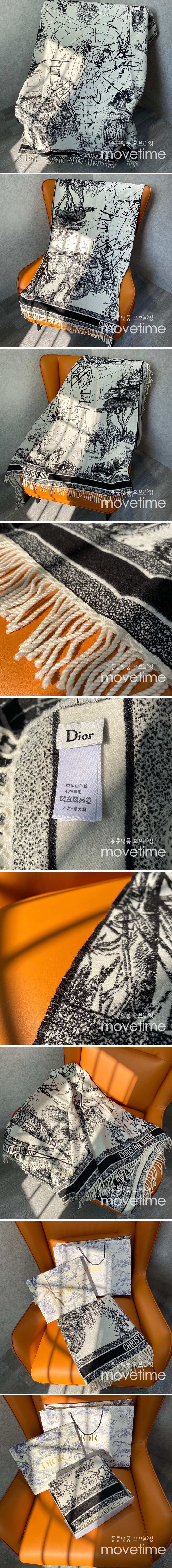 [홍콩명품.CHRISTIAN DIOR] 크리스챤 디올 슈퍼 동물원 22SS 문자로고 남자여자 스카프 SN081, GL1, 홍콩명품쇼핑몰,무브타임,사이트,쇼핑몰,해외직구,구매대행