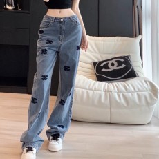 [홍콩명품.CHANEL] 샤넬 22SS 연예인코디 여자 CC로고 청바지 WM873, W2, 명품의류,무브타임사이트,인터넷명품쇼핑몰,여자명품