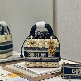 [홍콩명품,Christian Dior]디올 Wicker 버킷 백 내추럴 위커 Oblique 자카드 BGM137, 홍콩명품가방,손목가방,크로스백,핸드백,구매대행,무브타임