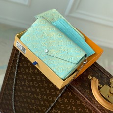 [홍콩명품.LOUIS VUITTON] 루이비통 포쉐트 펠리시 모노그램 월렛 크로스 백 체인 숄더백 M61276 , BGM214, BDA, 홍콩명품가방,손목가방,크로스백,핸드백,구매대행,무브타임