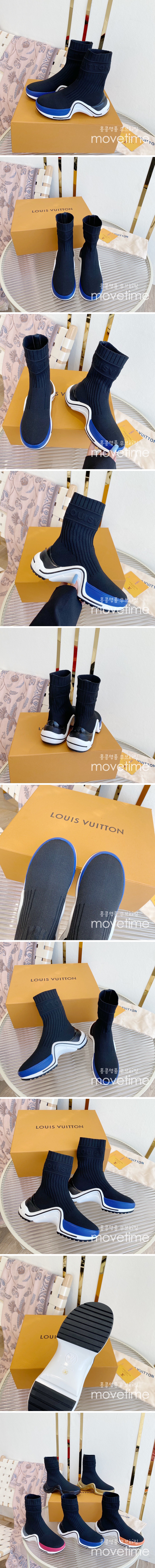 [홍콩명품.LOUIS VUITTON] 루이비통 LV 아치라이트 니트삭스 스니커즈 SE836, ALW, 무브타임사이트,인터넷명품쇼핑몰,여자명품,슈즈,신발