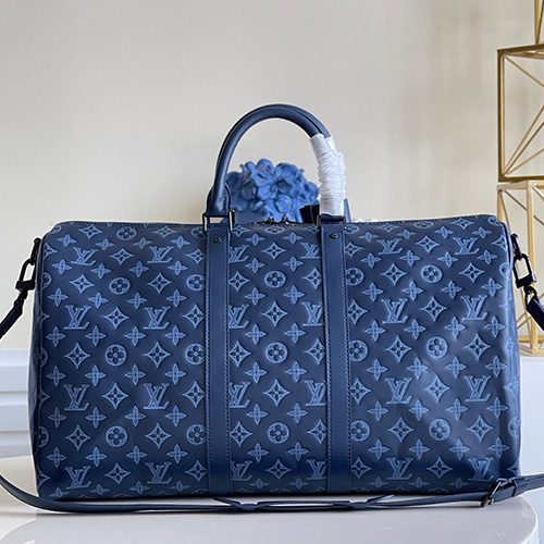 [홍콩명품,LOUIS VUITTON] 루이비통 키폴 반둘리에 보스턴백 50 (네이비) M45731, BGM260, BDA, 홍콩명품가방,손목가방,크로스백,핸드백,구매대행,무브타임