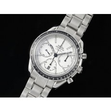 [홍콩명품시계.OMEGA] 오메가 스피드마스터 레이싱 마스터 크로노 화이트 다이얼, 남자명품시계,워치,중년남자,SA,명품시계,메탈시계