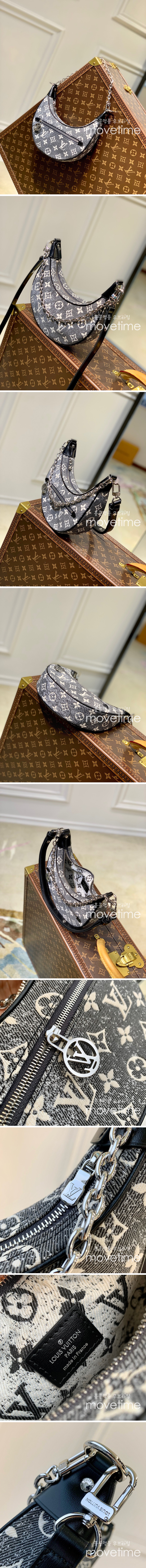 [홍콩명품.LOUIS VUITTON] 루이비통 루프백 데님 숄더백 M21752, BGM580, BDA, 홍콩명품가방,손목가방,크로스백,핸드백,구매대행,무브타임