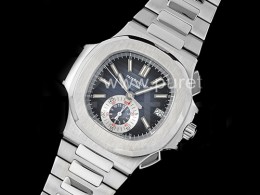 [홍콩명품시계.PATEK PHILIPPE] 파텍필립 노틸러스 5980 크로노그래프 블루 다이얼, 무브타임,남자명품시계,워치,중년남자,SA,명품시계