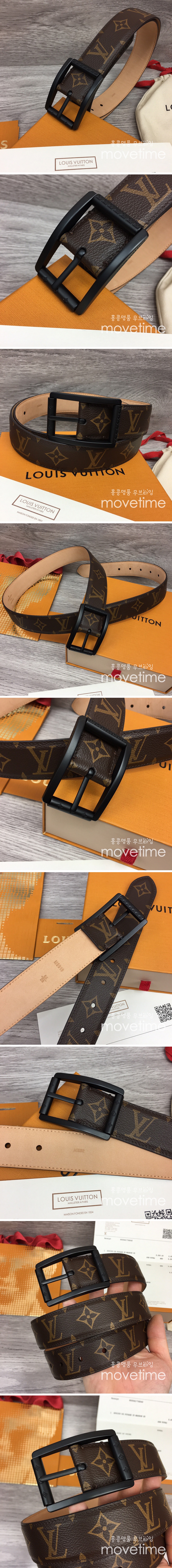 [홍콩명품.LOUIS VUITTON] 루이비통 22SS LV 업타운 35mm 남성 벨트(모노그램/브라운), BT498, 3.5cm, X1, MR, 명품쇼핑몰,의류,무브타임사이트,인터넷쇼핑몰,남자명품,해외직구