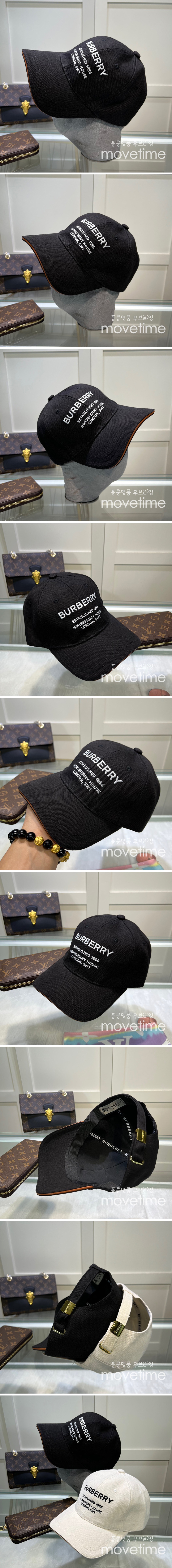 [홍콩명품.Burberry] 버버리 22SS 자수로고 볼캡 모자(2컬러), CA069, AGG,무브타임,쇼핑몰,해외직구,구매대행사이트